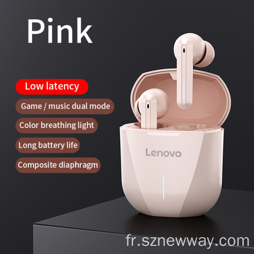 Lenovo XG01 TWS Écouteur Réduction du bruit sans fil